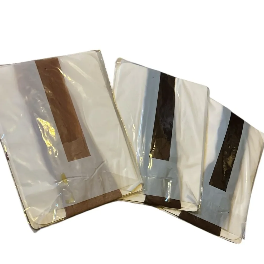 Bundle of 3 Vintage Ultra Sheer Women’s Pantyhose  Beige Coffee OS